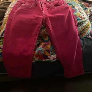 Miss me pink capris